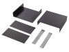 Carcasă aluminiu neagră - dimensiuni 300mm x 261mm x 134mm