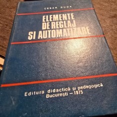 Elemente de reglaj si automatizare - Cesar Buda
