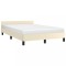 Cadru de pat fără saltea cremă 120x190 cm piele artificială