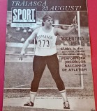 Revista SPORT nr.8/ august 1975