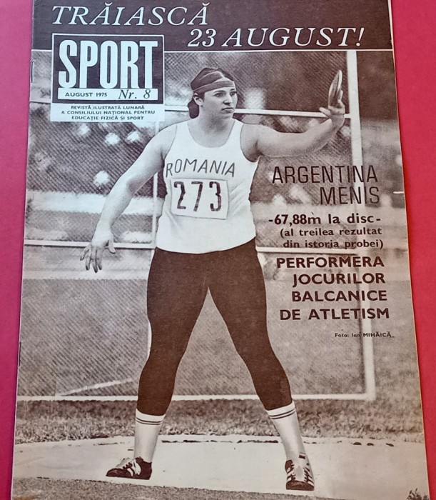 Revista SPORT nr.8/ august 1975