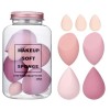 Set buretei machiaj, flippy, premium, 7 bucati, roz