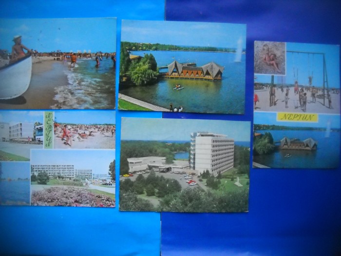 HOPCT LOT NR 861 VENUS-IP-LITORAL-CT-5 CARTI POSTALE-RSR-CIRCULATE