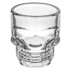 Pahar Shot Sticlă, Model Craniu, Capacitate 50ml, Transparent, Oem