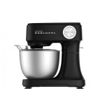 Mixer cu bol Oliver Voltz, 3.5 l, 800 W, bol otel inoxidabil, capac, 12 viteze + functie Pulse, 3 accesorii, Negru