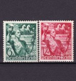 Cumpara ieftin ✅ (S44) Germania Reich 1938 - &quot;5 ani de la preluarea puterii de Hitler &quot; ,serie Mi.660/661, MNH , spoturi pe o marca
