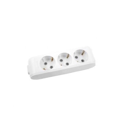 Cap prelungitor 3P schuko 16A 3500W alb Panasonic P-XB3/FF foto
