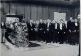 1931 Foto Berman / Majestatea Sa Regele / inaugurare studio radio Romania