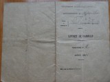 Livret de familie, Paris, 1902, Familia General Berthelot