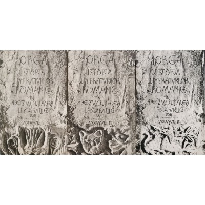 Istoria literaturilor romanice in dezvoltarea si legaturile lor (Vol. 1 + 2 + 3) &amp;ndash; Nicolae Iorga foto
