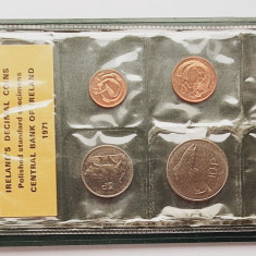 M01 Irlanda set monetarie 6 monede 1971