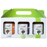 Pachet Miere (Salcam + Tei + Poliflora) Ecologica/Bio 3 x 500g