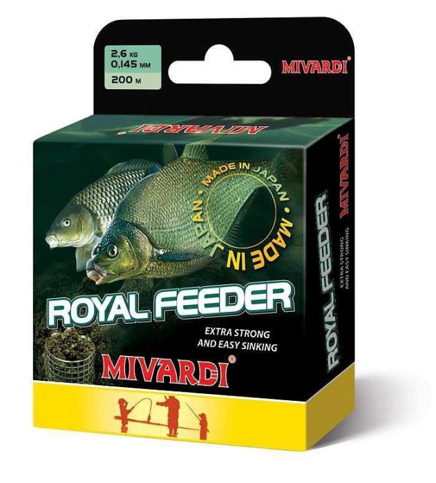 Monofilament Royal Feeder 0,205 mm. / 200 M - Mivardi