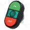 Intrerupator dublu, 22mm, seria MPD, IP66, ABB - 1SFA611132R1102