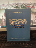 Cumpara ieftin Lipschutz, Economia de metale &icirc;n construcția de mașini, București 1960, 146