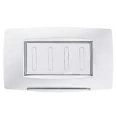 Rama Ornament 4M Gewiss Chorus IP55 alb GW16704TB