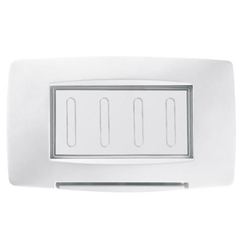 Rama Ornament 4M Gewiss Chorus IP55 alb GW16704TB