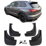 Set de aripi fata si spate negre, potrivit pentru VW Touareg CR din 2018 cu R-Line Performance AutoTuning