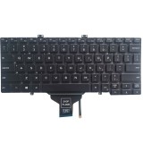 Tastatura laptop Dell, Latitude 3400, 5400, 5401, 5402, 7400, 7410, 0GY5TC, iluminata, us