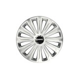 Set 4 capace roti Cu Inel Cromat Trend R15 Compatibil Cu Daewoo, Autohelix MSA