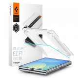 Cumpara ieftin Folie de protectie Ecran Exterior Spigen GlastR EZ FIT Pro HD pentru Samsung Galaxy Z Fold8 F971, Sticla Securizata, Full Glue AGL11942