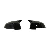 Capace oglinzi Batman style BMW seria 5 F10 2013-2017 negru lucios