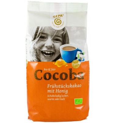 Cocoba Cacao cu Miere Bio si Fairtrade 400 grame Gepa foto