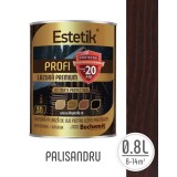 Lazura lemn ESTETIK PROFI 0.8L PALISANDRU, protectie avansata UV