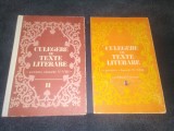 CULEGERE DE TEXTE LITERARE PENTRU CLASELE V VIII 2 VOL