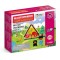 Set de constructie cu piese magnetice, MAGFORMERS 40 piese