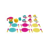 Set joaca Servit masa si cafea, ceai, 39 piese, Multicolor, ATU-081732