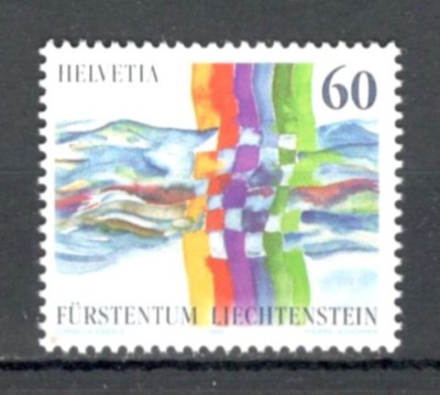 Liechtenstein.1995 Vecinatatea cu Elvetia SL.265 foto