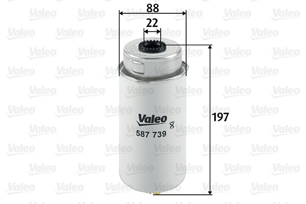 VALEO 587739 filtru combustibil