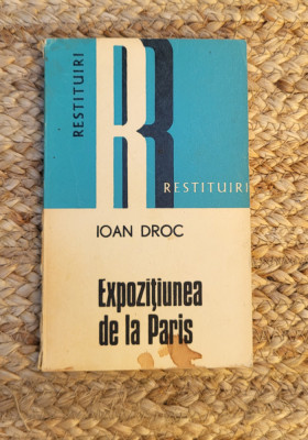 Ioan Droc - Expozitiunea de la Paris foto