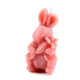 Cumpara ieftin Lumanare Iepuras ceara roz cm 3,5 x 3,5 x 7 H