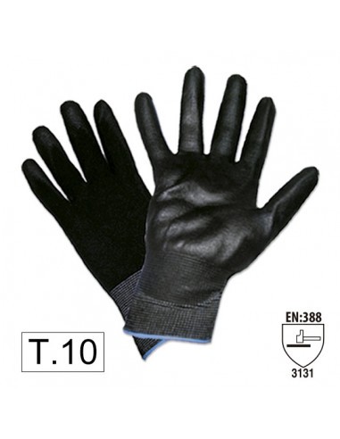 Manusi De Lucru Cu Palma Intarita De Poliuretan Marime T.10 JBM