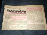 ZIARUL ROMANIA LIBERA 27 MARTIE 1949