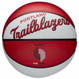 Cumpara ieftin Mingi de baschet Wilson Team Retro Portland Trail Blazers Mini Ball WTB3200XBPOR alb