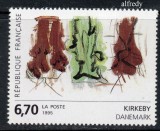 FRANTA 1995, Arta, Pictura, Per Kirkeby, serie neuzată, MNH