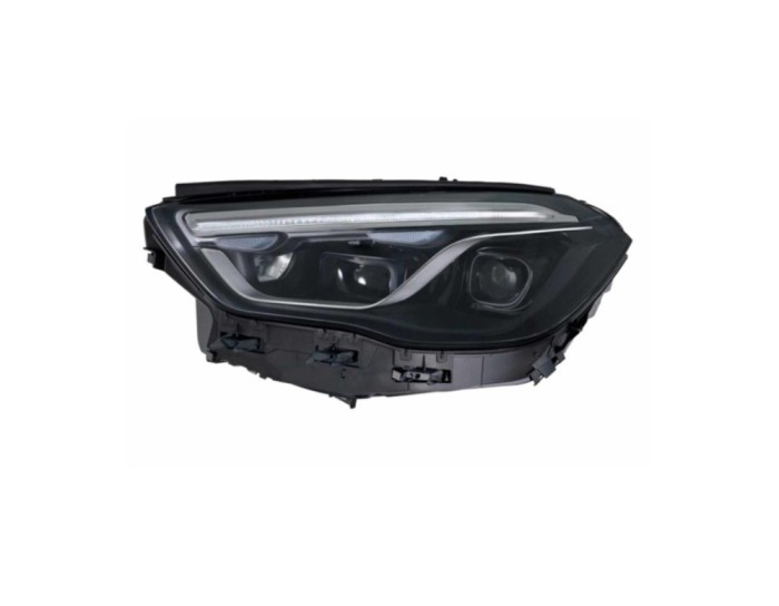 Far MERCEDES Clasa GLA (H247), 03.2023-, partea stanga, HELLA, bi-LED; Type= MATRIX; LED; electrical; fara unitate control LED; LED; cu 5 functii; fa