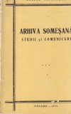 Arhiva Somesana - Studii si Comunicari Vol 3 - Muzeul Nasaudean. Carte Istorie Brosata, 398 pagini, An 1975