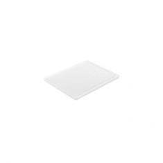 Tocator alb, 26.5x32.5x(H)1.2 cm - GN1/2, cu sant de scurgere, polietilena HDPE 500, respecta normele de igiena HACCP, Hendi foto