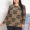 Bluza Eleganta Geometric - 48Marimea