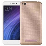 Husa xiaomi redmi 4a i-zore carbon fiber auriu, Flippy