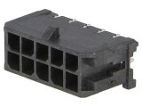 Conector Micro-Fit 3.0 10-Pin THT Drept 5A, MOLEX