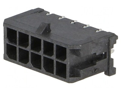 Conector Micro-Fit 3.0 10-Pin THT Drept 5A foto