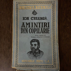 Ion Creanga - Amintiri din copilarie (1943)