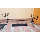 Rod pod FL BLACK EDITION pentru 4 lansete cu 4 picioare ( Quad Pod ) model FL158