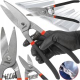 Foarfeca pentru taiat tabla, otel, cupru, inox, 30 cm, Verke