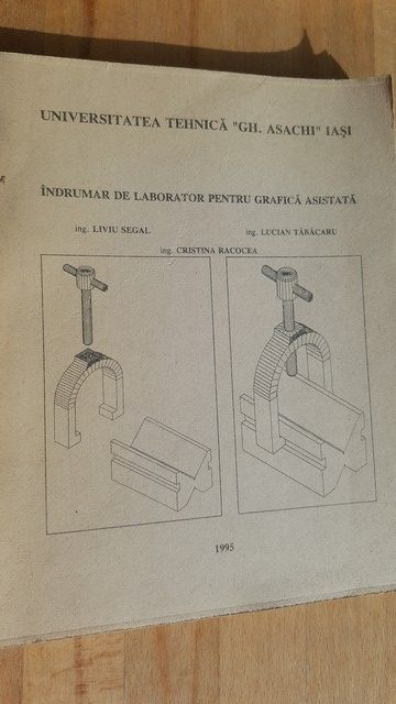 Indrumar de laborator pentru grafica asistata- Liviu Segal, Cristina Racocea